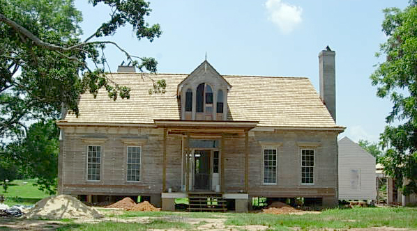 Bennett House undergoing restoration 2007