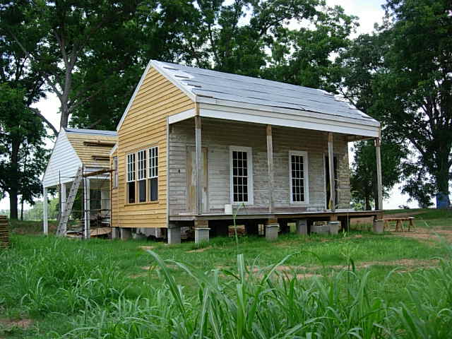Bennett Store undergoing restoration 2007